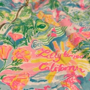 Lilly Pulitzer Lilly loves California quarter zip